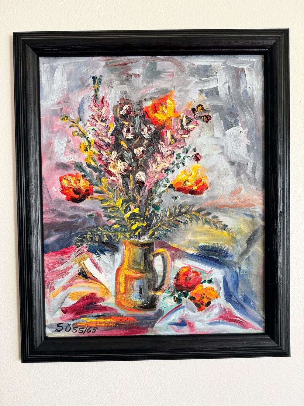 1965 Oil painting